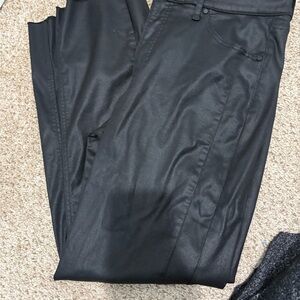 Express Modern Straight High Rise Black Pants Size 12R